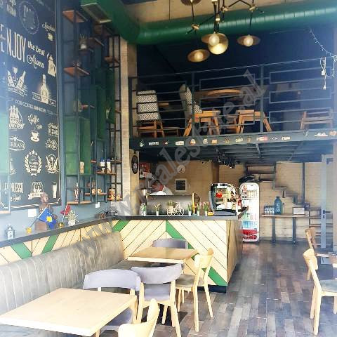 Coffee bar for rent in 29 Nentori Street in Tirana.
The restaurant is located on the ground floor o